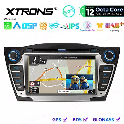 7  Android 12 8-Core Car Play Stereo GPS DVD Radio 32GB For Hyundai Tucson IX35 • $295.99