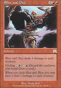 MTG - Slice And Dice Onslaught • $1.61