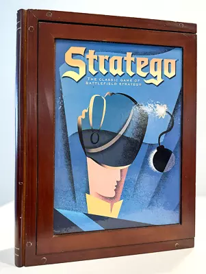 STRATEGO - Vintage Game Collection - Wooden Storage Box • $24.50