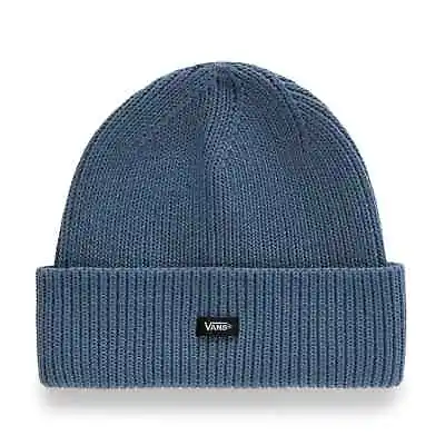 VANS - Post Shallow Cuff Beanie - Mens Hat - One Size - Bluestone • £25