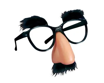  1 Groucho Marx Costume Funny Beagle Puss Eye Glasses Nose Mustache Party Favor • $6.99