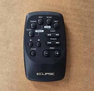 1990s Vintage Eclipse 12 Disc CD Changer Remote Control QR-116 • $44.95