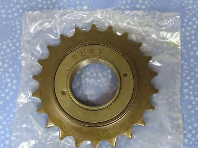 Bicycle 22 Tooth Freewheel 1/2  X 1/8  By Ruby In Brown - New • $14