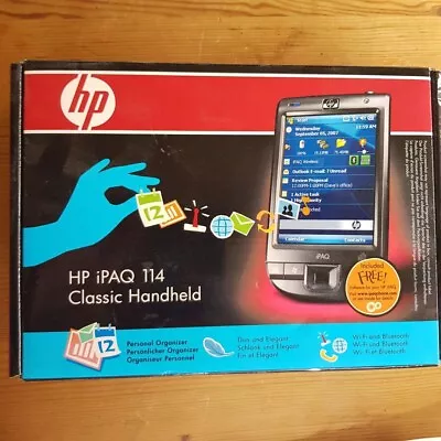 HP IPAQ 114 Classic Handheld PDA -  Used - Great Condition - Complete • £150