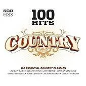 Various Artists : 100 Hits - Country CD 5 Discs (2007) FREE Shipping Save £s • £4.59