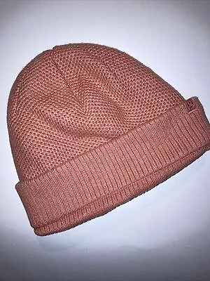 Lululemon Fleece-Lined Knit Beanie In Heathered Savannah Pink Orange One Size • $20.99