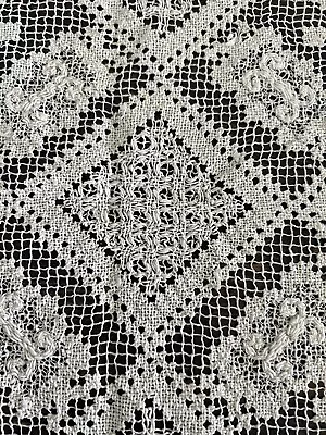 Vintage Lace Tablecloth 125 Cm By 120 Cm • $28