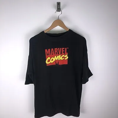 £2.20 • Buy Vintage 90s 1996 Single Stitch Marvel Logo Superhero Promo Movie Comics T-shirt