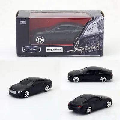 1:64 Bentley Continental GT Model Car Diecast Toys For Kids Boys Gifts Black • $16.91