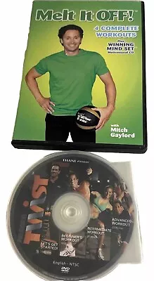 Lot Melt It Off Mitch Gaylord Workouts DVD CD Thane Fitness Ab Doer Twist Mind • $40