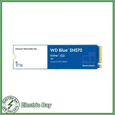 $95 • Buy WD 1TB SSD BLUE NVMe Internal SN570 M.2 PCIe Solid State Drive 2280 Laptop PC
