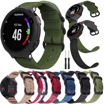 Sport Nylon Strap For Garmin Forerunner 735XT/220/230/235/620/630 Watch Starp • $16.61