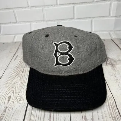 Brooklyn Stars Medium Blue Marlin Hat Fitted Cap Gray Black Men • $29.99