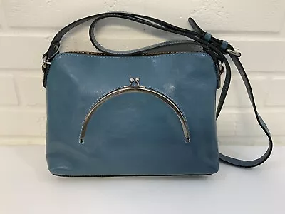 £48.52 • Buy Patricia Nash Women Blue Leather Crossbody One Size 10th Anniversary Bag EC