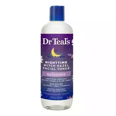 Dr Teal’s Nighttime Witch Hazel Facial Toner With Melatonin 16 Fl.oz. • $11.89