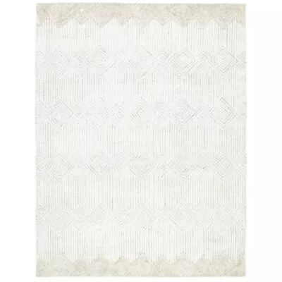 SAFAVIEH Metro MET401A Handmade Beige / Ivory Rug • $273.99