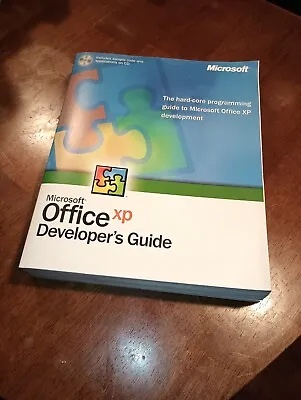 Office XP Developer's Guide (Pro-Developer) By Microsoft - In Nice Condition • $2.50