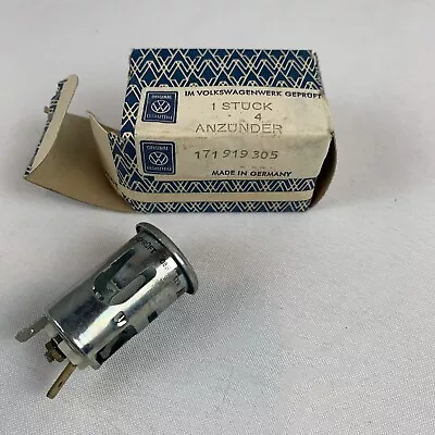 Vintage Volkswagen Part Light Socket Anzünder 171 919 305 Original Box • $49.99