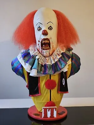 1:1 Tim Curry Style Life-size Full Torso Pennywise  Bust - From IT • $529.17