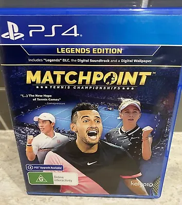 $39.99 • Buy Matchpoint Tennis Championships: Legends Edition (PS4) BRAND NEW