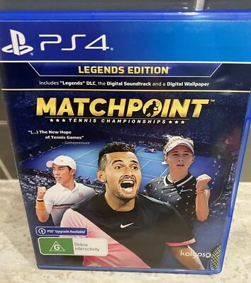 $39.99 • Buy Matchpoint Tennis Championships: Legends Edition (PS4) BRAND NEW