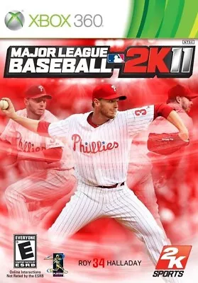 Major League Baseball 2K11 Xbox 360 Game • $1.97