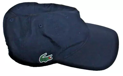 Lacoste Cap Mini Side Logo - NAVY Pre Owned  ONE SIZE • $12