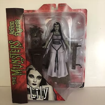 Rare Nib The Munsters Lily Diamond Action Figure • $100