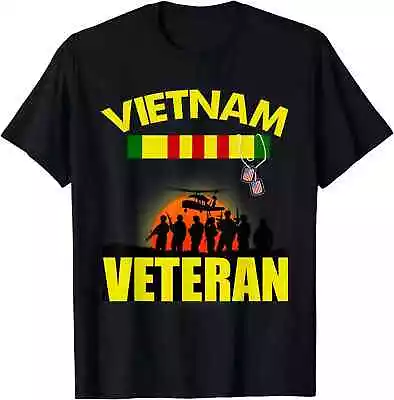 HOT! Vietnam Veteran Grumpy Old Vietnam Veteran T-Shirt Size S-5XL • $9.99