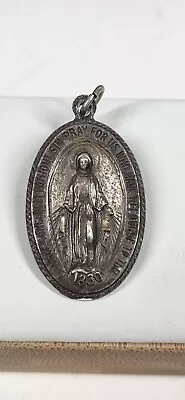 Sterling Silver Mother Mary Pendant • $2.99