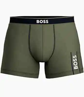 Boss HUGO BOSS TRUNKS Boxer Brief Logo Waistband Underwear New • $22.95