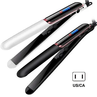 2 In 1 Hair Straightener Curler Dry Ceramic Curling Iron Ultra Smooth Hair Tool • $28.11