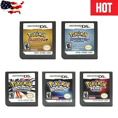 $23.95 • Buy Pokemon: HeartGold & SoulSilver Version Game Card For Nintendo 3DS NDSI NDS Lite