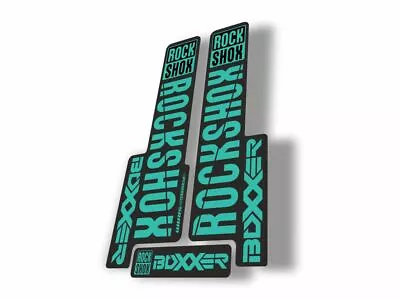 Rock Shox BOXXER 2018 Mountain Bike Cycling Decal Kit Sticker Adhesive Dolphin • $19.99