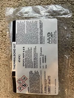 AAVID 4949G Thermal Bond Thermally Conductive 2-part Epoxy 26.8g Kit 2022 • $25