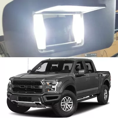 4 X White LED Visor Vanity Mirror Light Bulbs For 2015-2018 Ford F150 XLT Raptor • $8.98