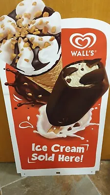 Walls Ice Cream Metal Sign • £30