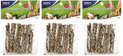 Ware Natural Seagrass Sticks Chew Toy For Guinea Pigs Gerbils Rabbits LOT OF 3 • $11.95