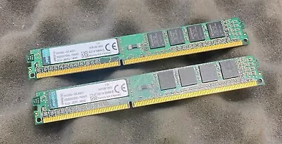 8GB Kit (2 X 4GB) Kingston KVR16N11S8/4 PC3-12800U 1600MHz DDR3 Computer Memory • £8.99