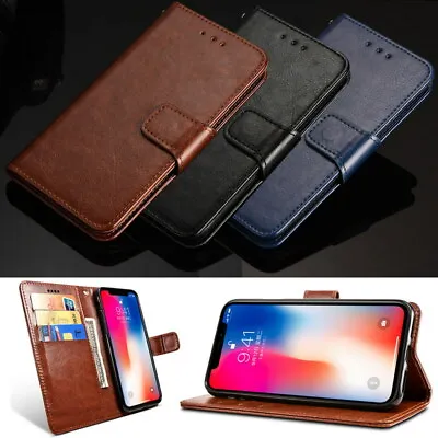 Genuine Leather Case Cover For OnePlus 7T 8 9 Pro  6T Nord 2 5G 5T N200 N100 N10 • $15.39