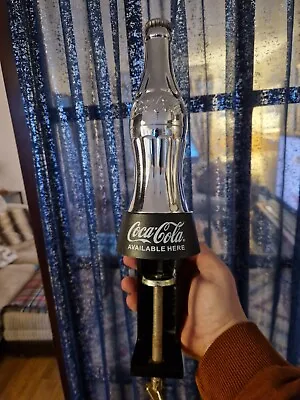 Genuine Coca Cola Coke Chrome Pub Bar Top Bottle Opener • £25