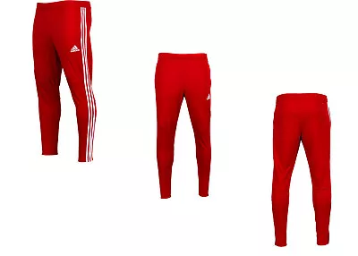 Adidas Men's Tiro 19 Training Pants / Soccer Power Red / White DZ8768 • $36.97