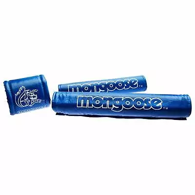 Mongoose Vinyl Pad Set Blue - Old School Bmx • $85.49