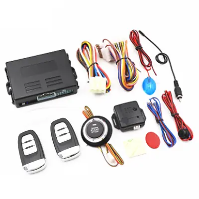 Remote Starter Kit Car Keyless Entry Ignition Engine Start Security Alarm Set • $62.90