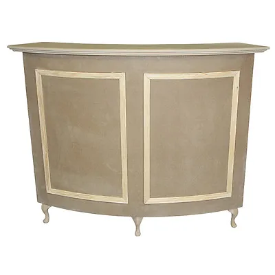 Medium Curved Reception Desk - Unpainted - Painted Option Available  • £595