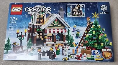 Lego Creator Winter Toy Shop 10249 Holiday Christmas Free Expedited Shipping ! • $444.37