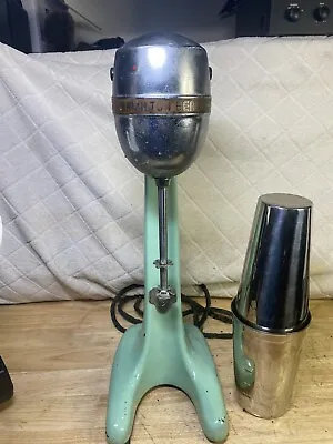 Vintage Hamilton Beach No. 30 Deco Milkshake Mixer W Cup Restaurant Heavy Duty • $149.93