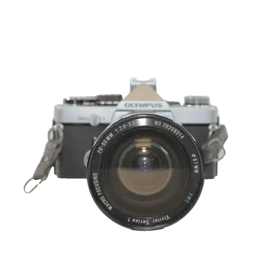 Olympus OM-2N Film Camera MD W/Vivitar Series 1 28-90mm Lens ** Parts Or Repair • $73.75