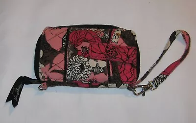 Vera Bradley Wallet Wristlet Mocha Rouge • $14.99