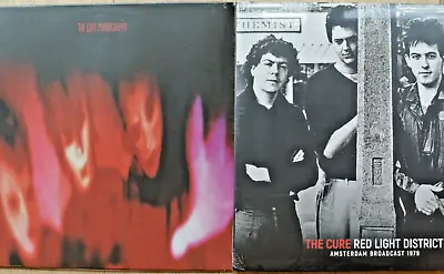 THE CURE Pornography LP + Red Light District Amsterdam '79 2-LP Vinyl • $116.95